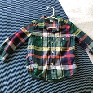 GAP boys button down-MATCHING DRESS IN CLOSET